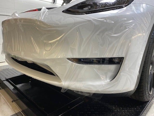 TESLA Model 3 Model Y PPF film for front bumper